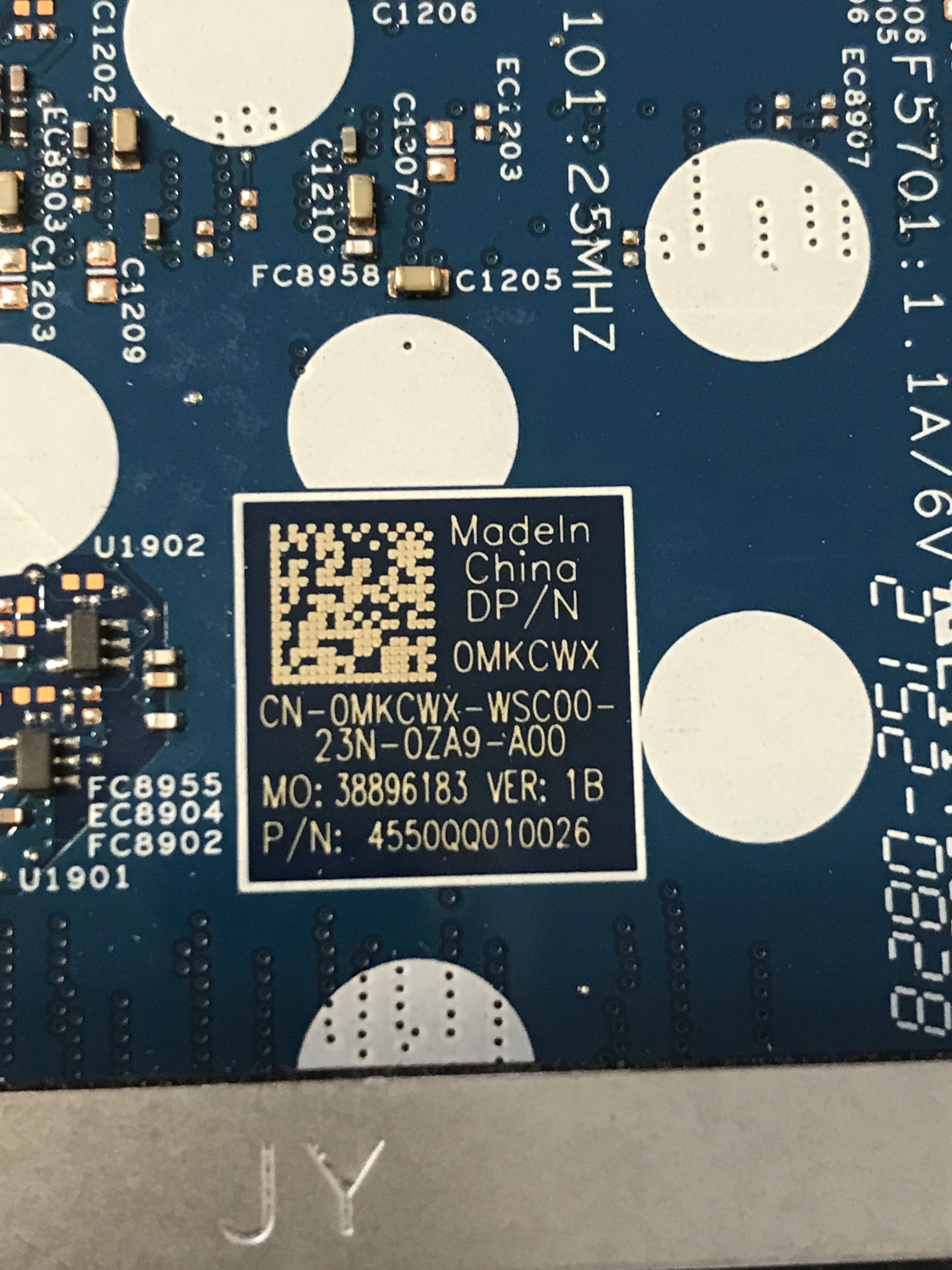 Dell Latitude 3420 Motherboard i5-1135G7 MKCWX product photo 3