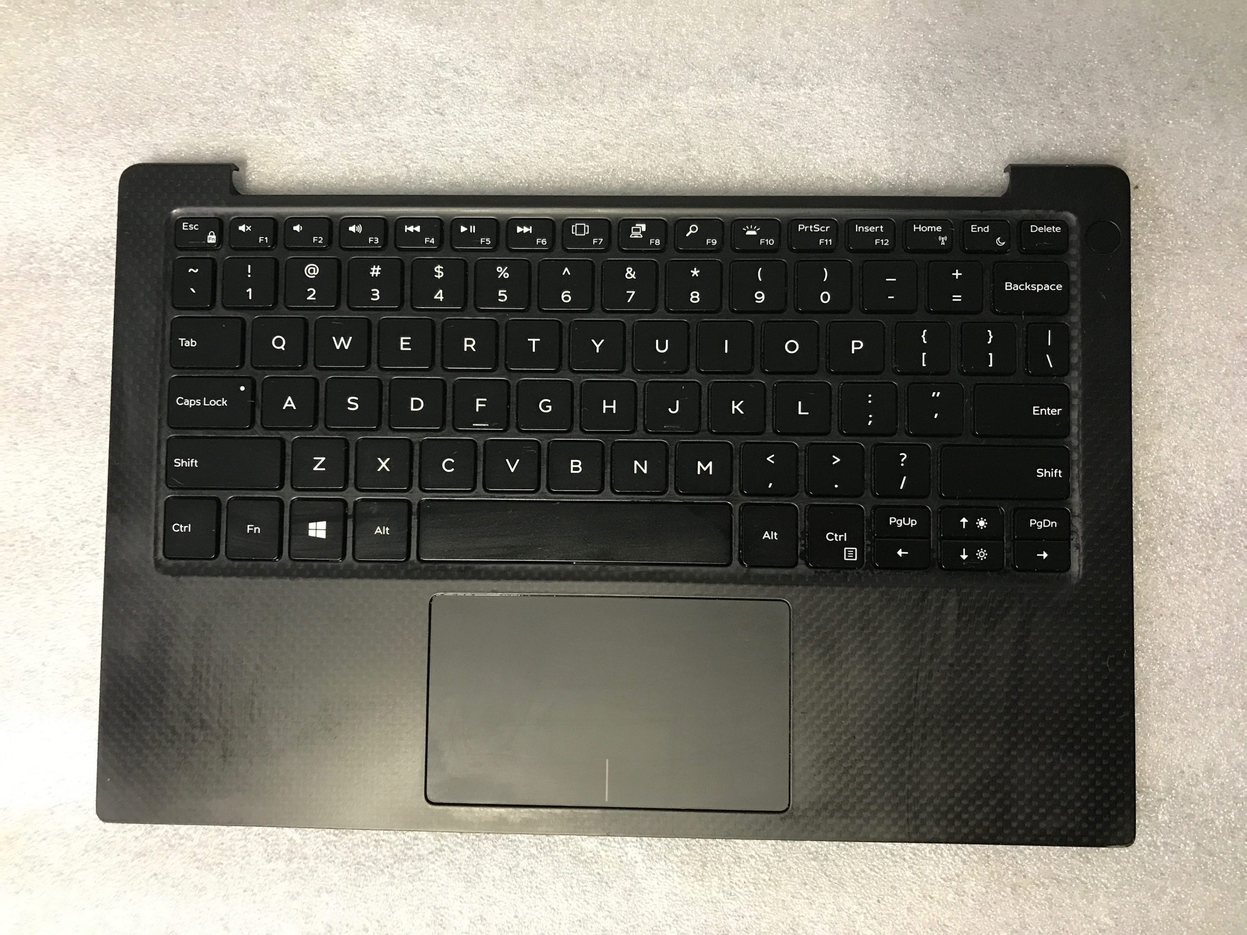 Dell XPS 13 7390 palmrest touch pad keyboard 69GRJ product photo 1