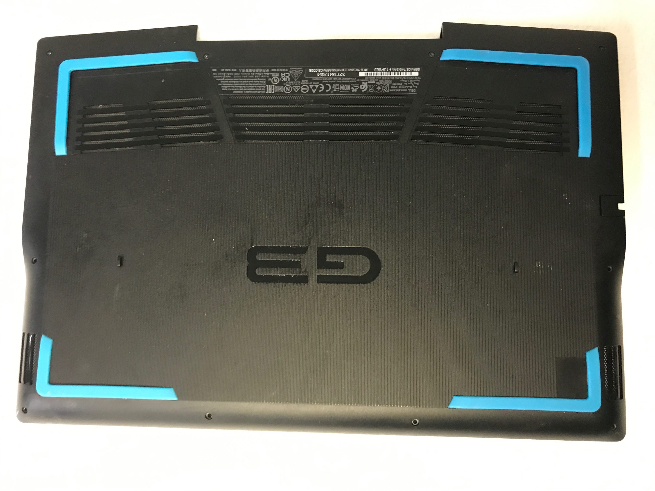 Dell G3 3500 bottom base case cover enclosure 423VH product photo 1