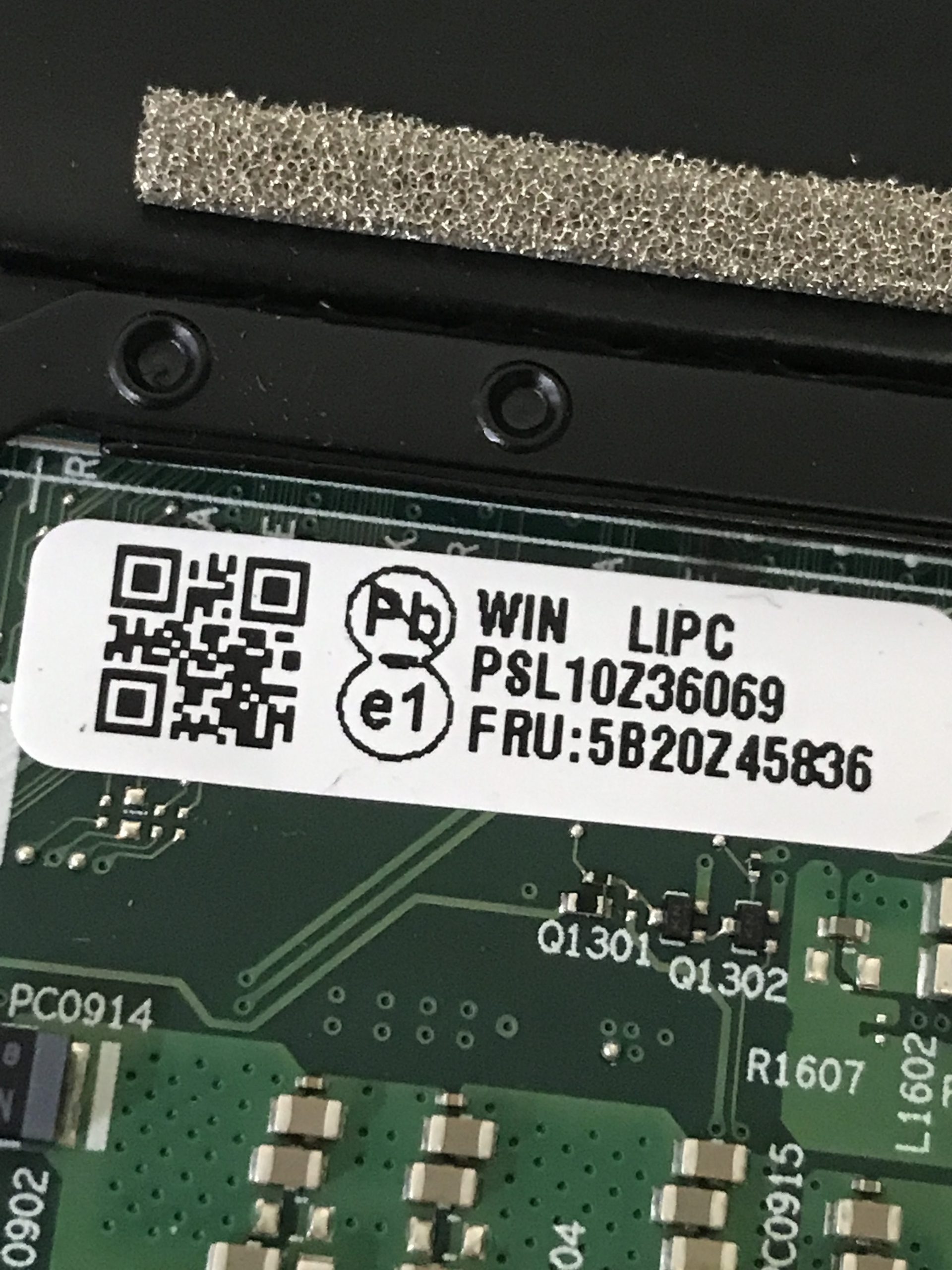 Lenovo ThinkPad T14s Motherboard i5-10310U 8GB RAM 5B20Z45836 product photo 2