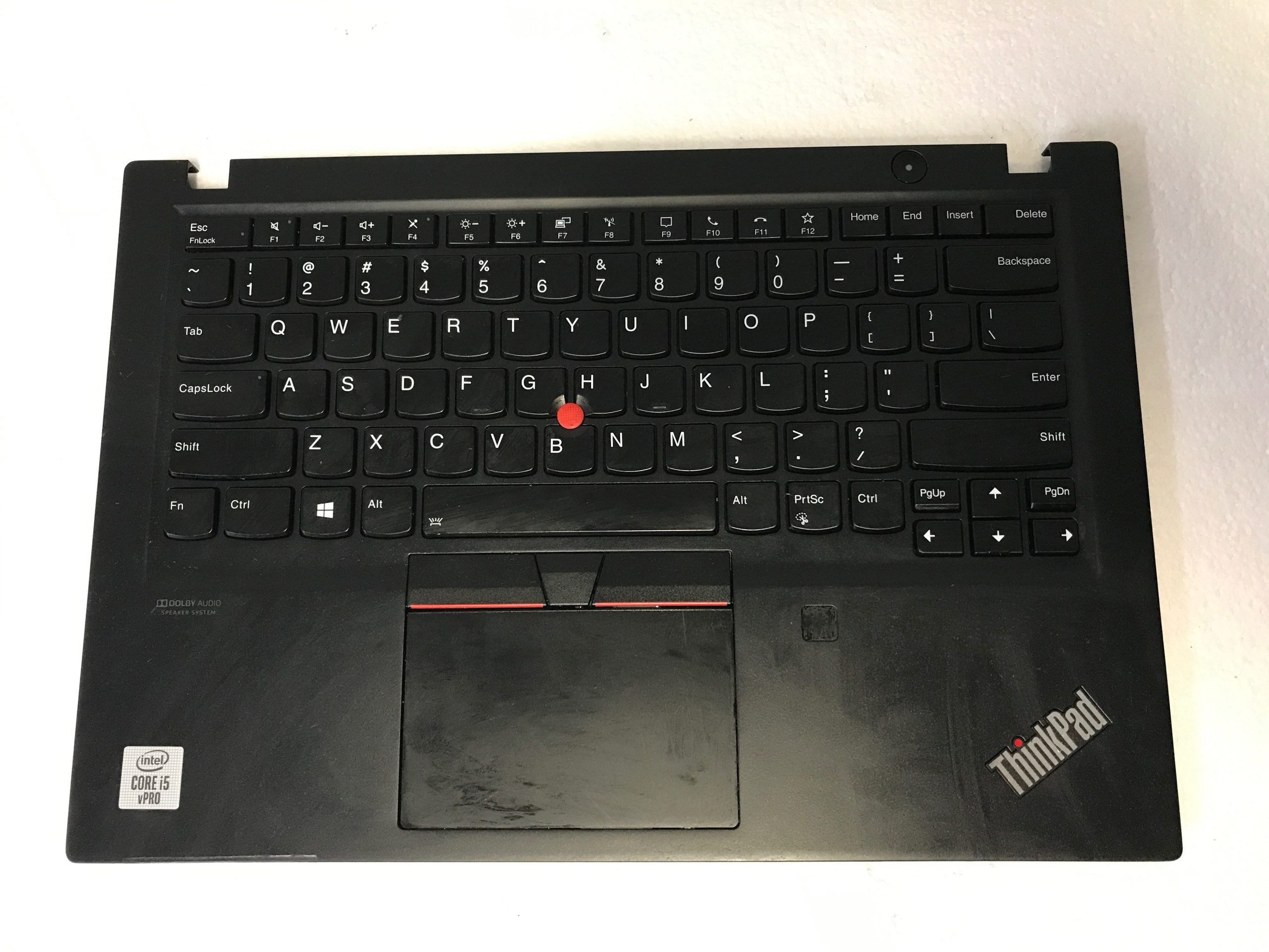 Lenovo ThinkPad T14s palmrest touch pad keyboard 5M10Z41372 product photo 1
