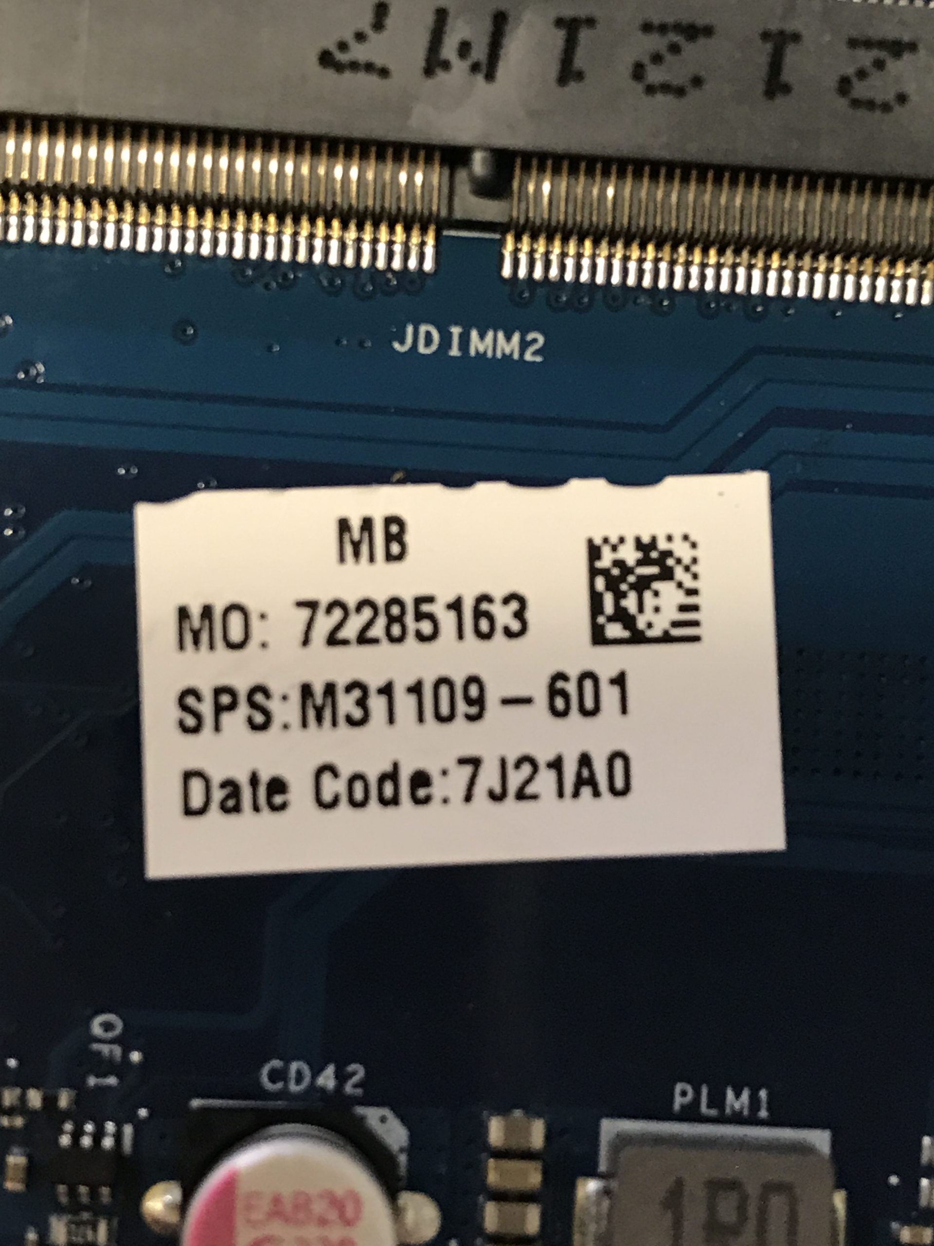 HP Notebook 250 G8 Motherboard i5-1135G7 M31109-601 product photo 3