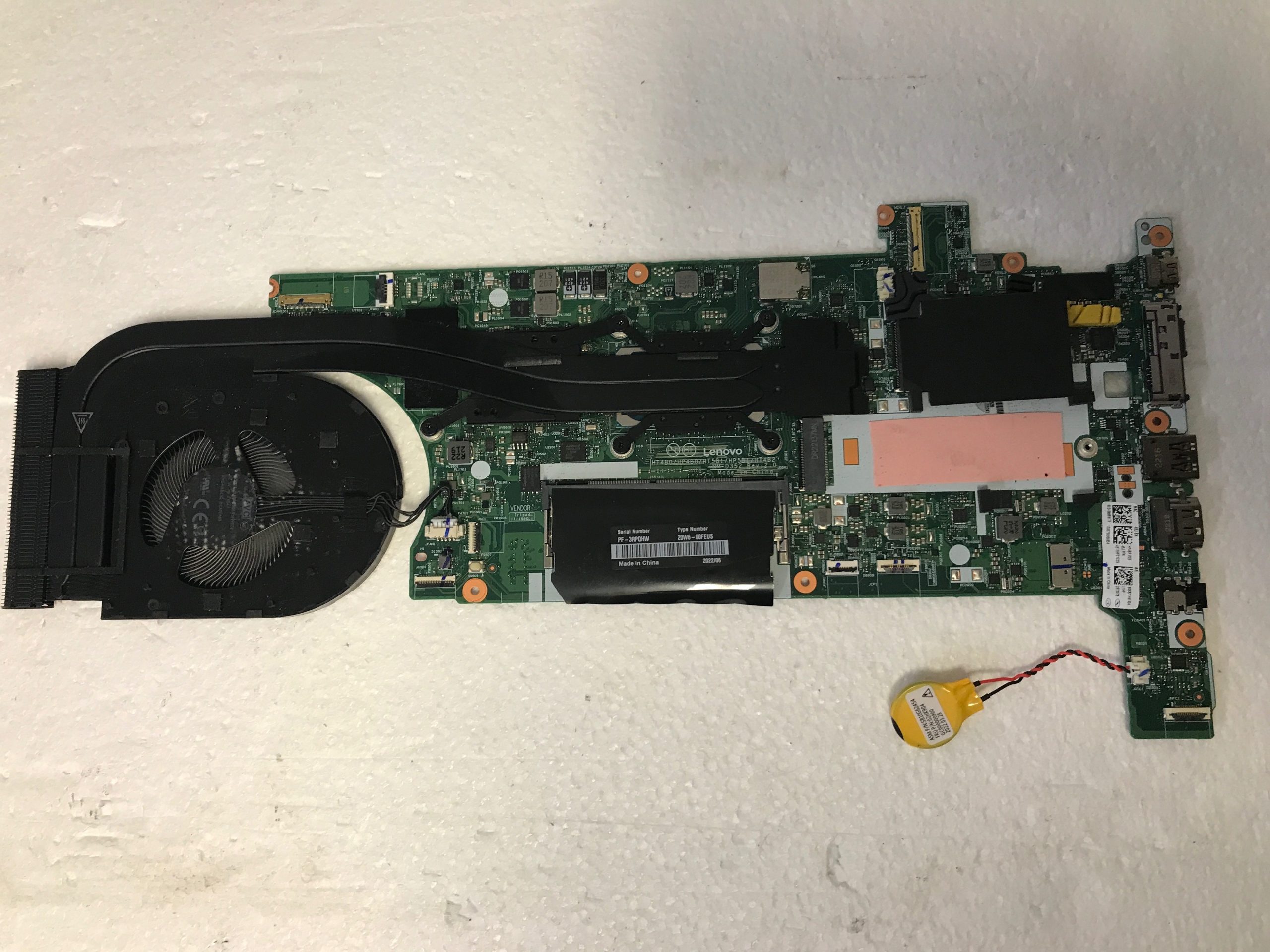 Lenovo ThinkPad P15s Gen 2 Motherboard 5B21M83089 product photo 1