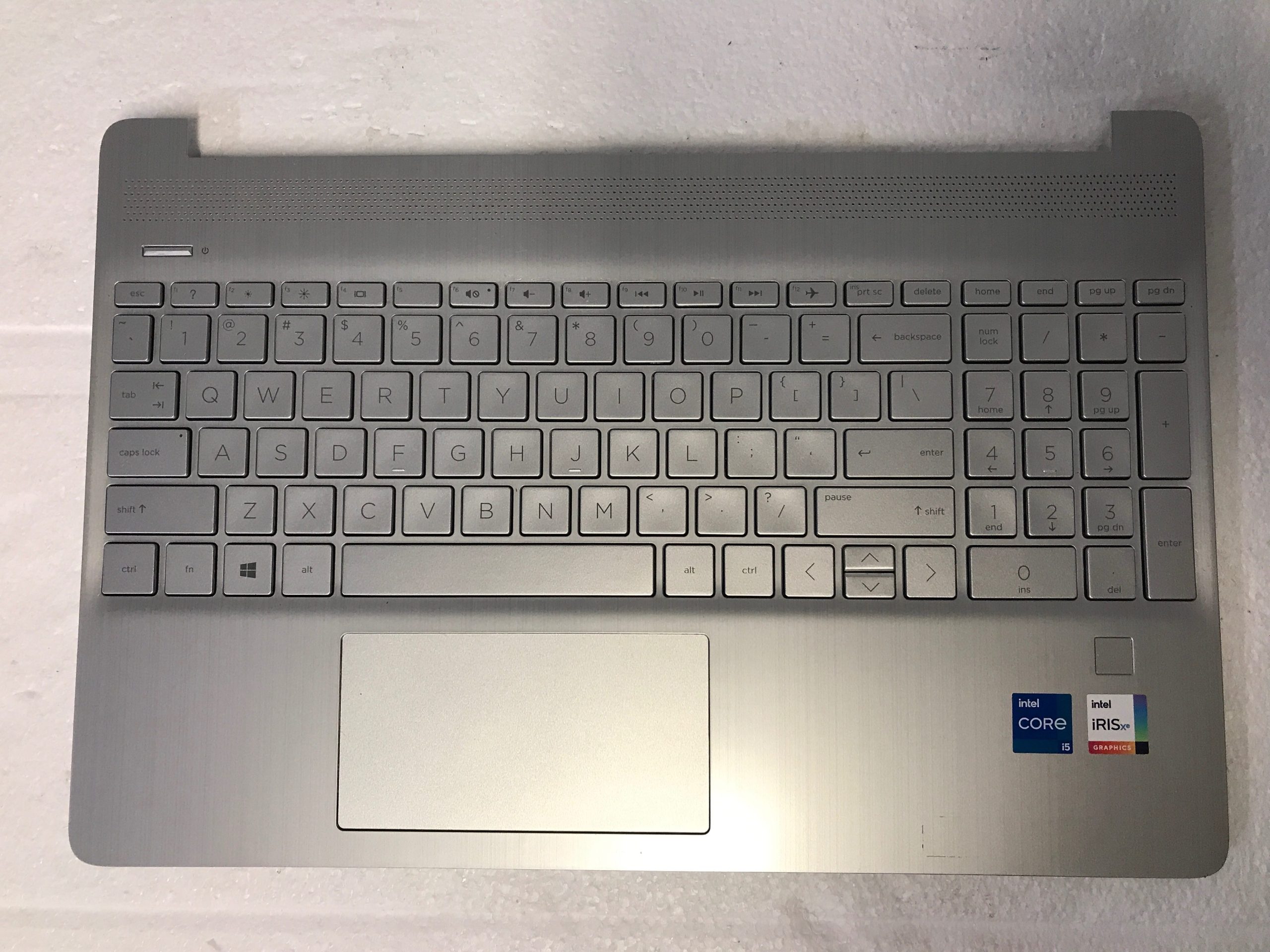 HP Notebook 15-dy2093dx palmrest touch pad keyboard L63578-001 product photo 1