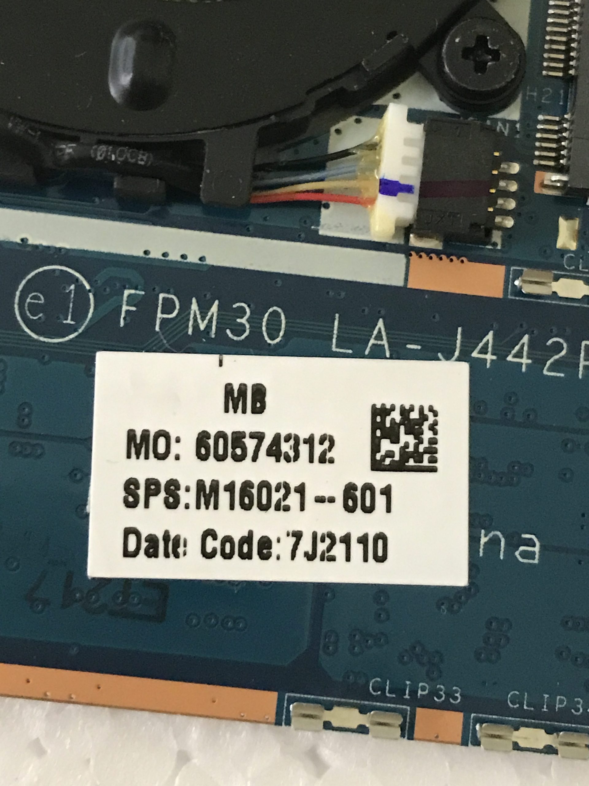 HP EliteBook 1040 G7 Motherboard i7-10710U 32GB RAM M16021-601 product photo 3