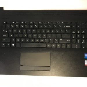HP 17t-by400 palmrest touch pad keyboard L22751-001 product photo 1