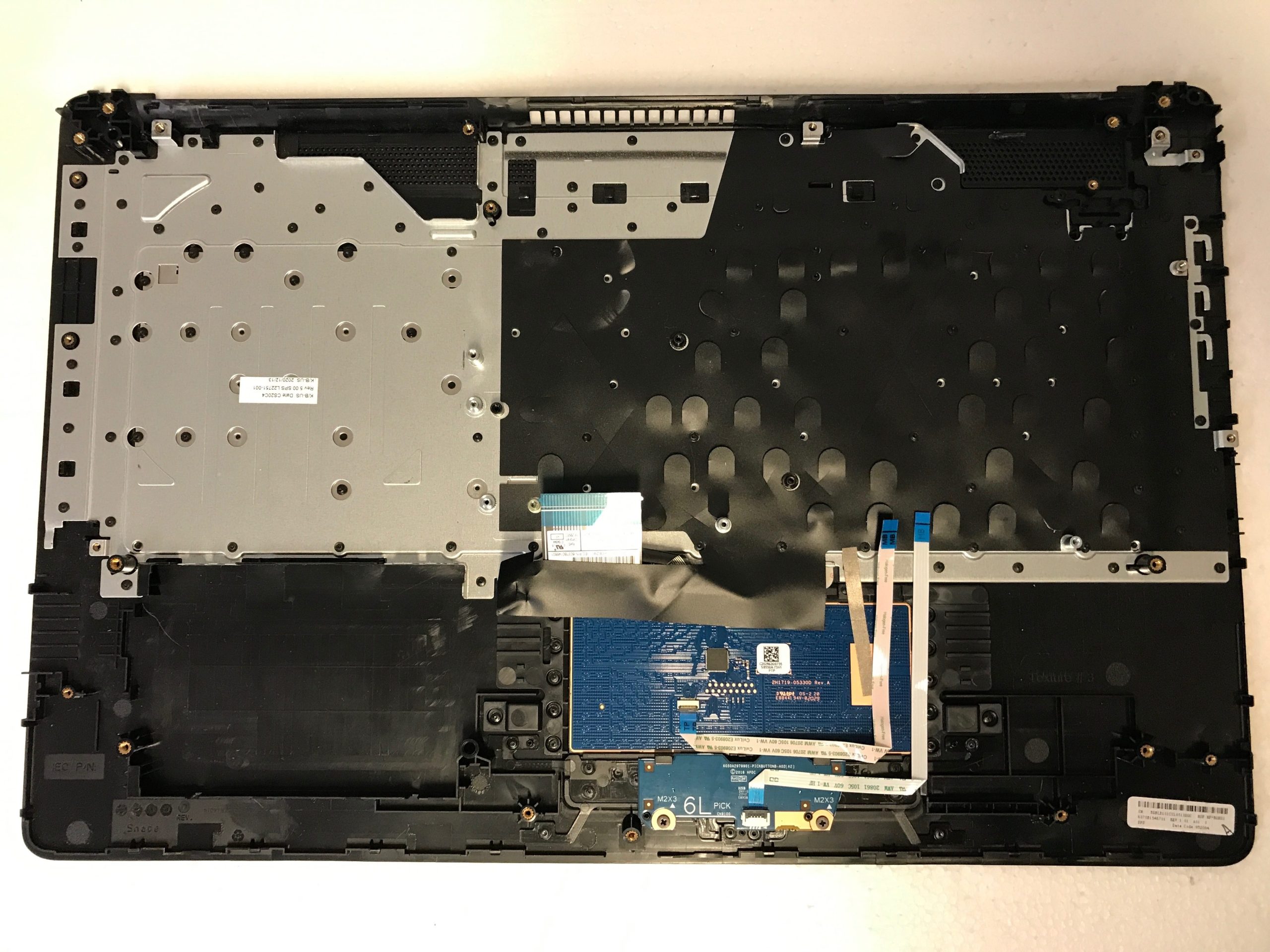 HP 17t-by400 palmrest touch pad keyboard L22751-001 product photo 2