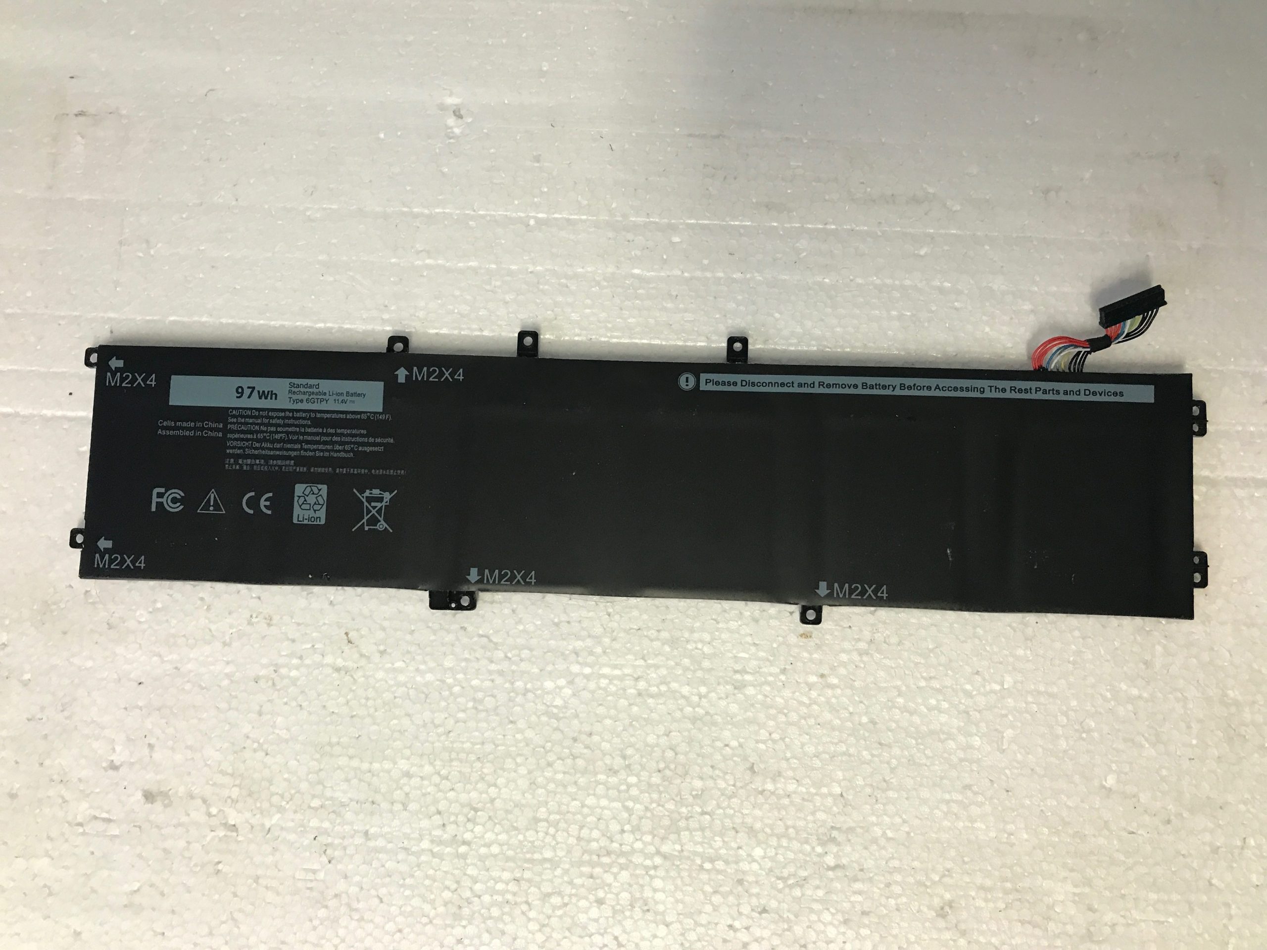 Dell Vostro 7500 Genuine Original Battery 6GTPY Excellent in Dell BIOS product photo 1