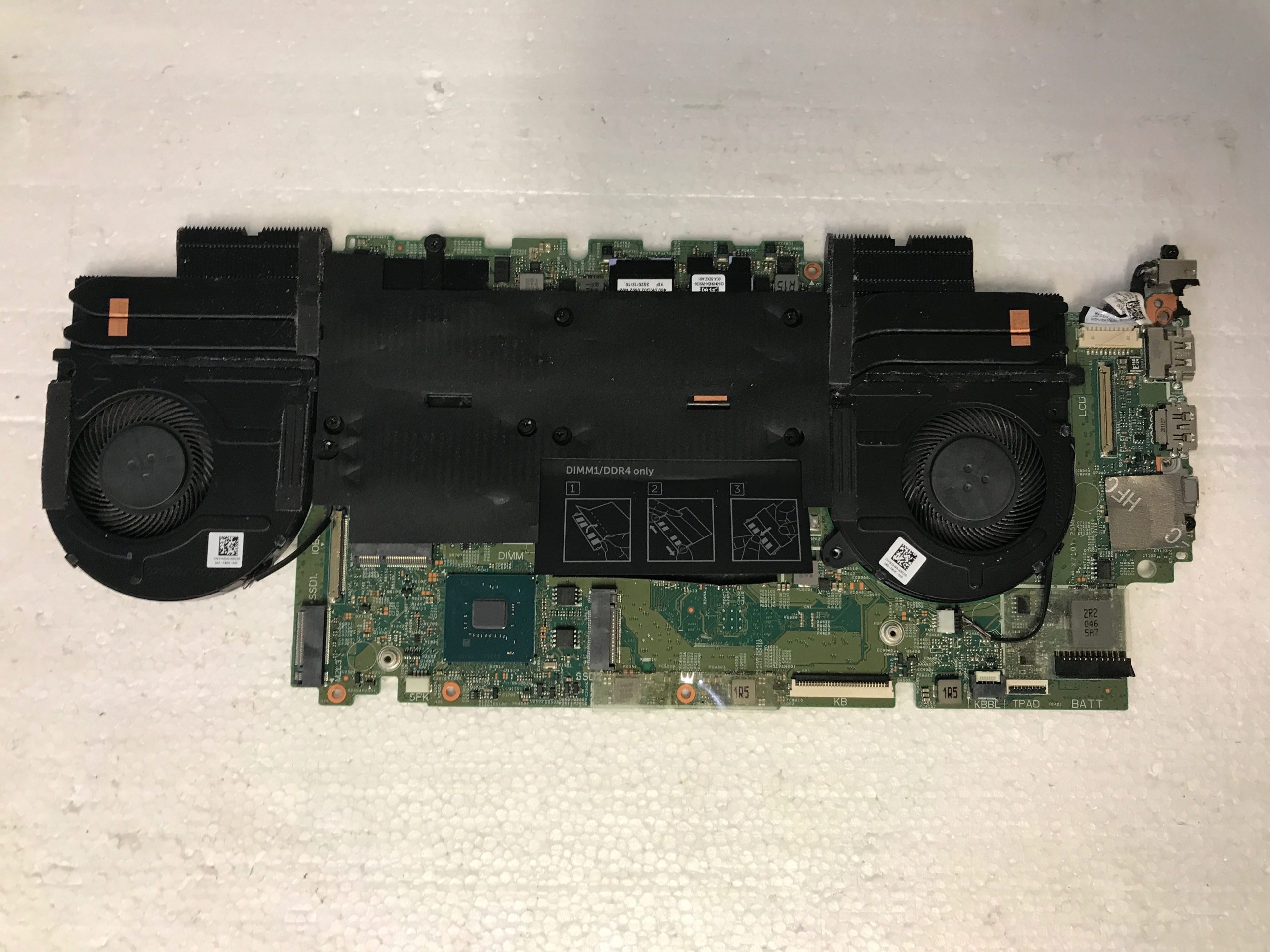 Dell Vostro 7500 Motherboard i7-10750H K5HK9 product photo 1