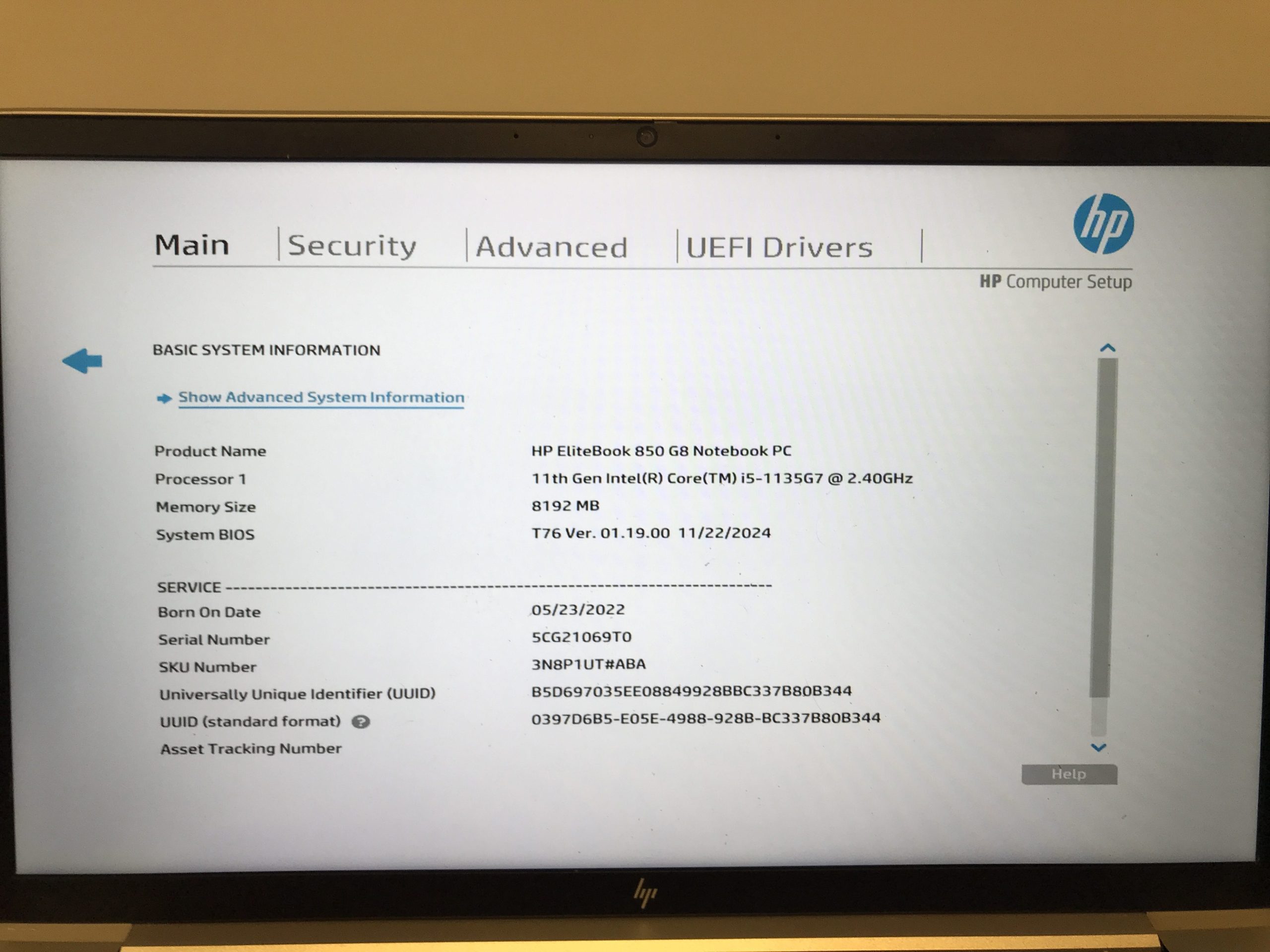 HP EliteBook 850 G8 FHD Non-Touch LCD Screen Display Complete Assembly Read product photo 3