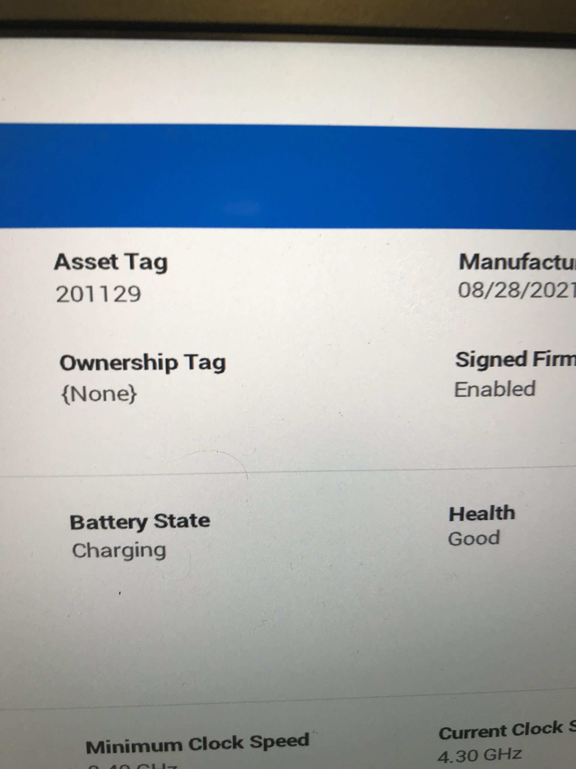 Dell Latitude 7420 Genuine Original Battery 1PP63 Good in Dell BIOS product photo 2