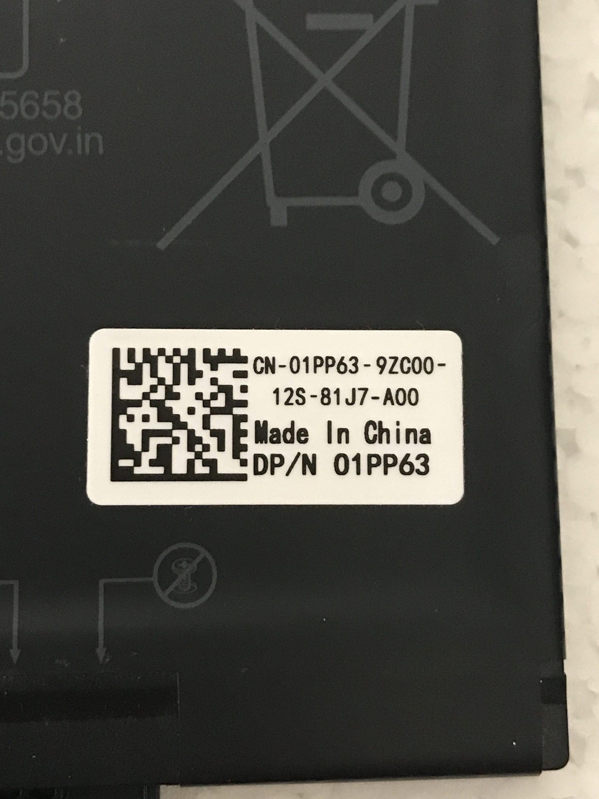 Dell Latitude 7420 Genuine Original Battery 1PP63 Good in Dell BIOS product photo 3
