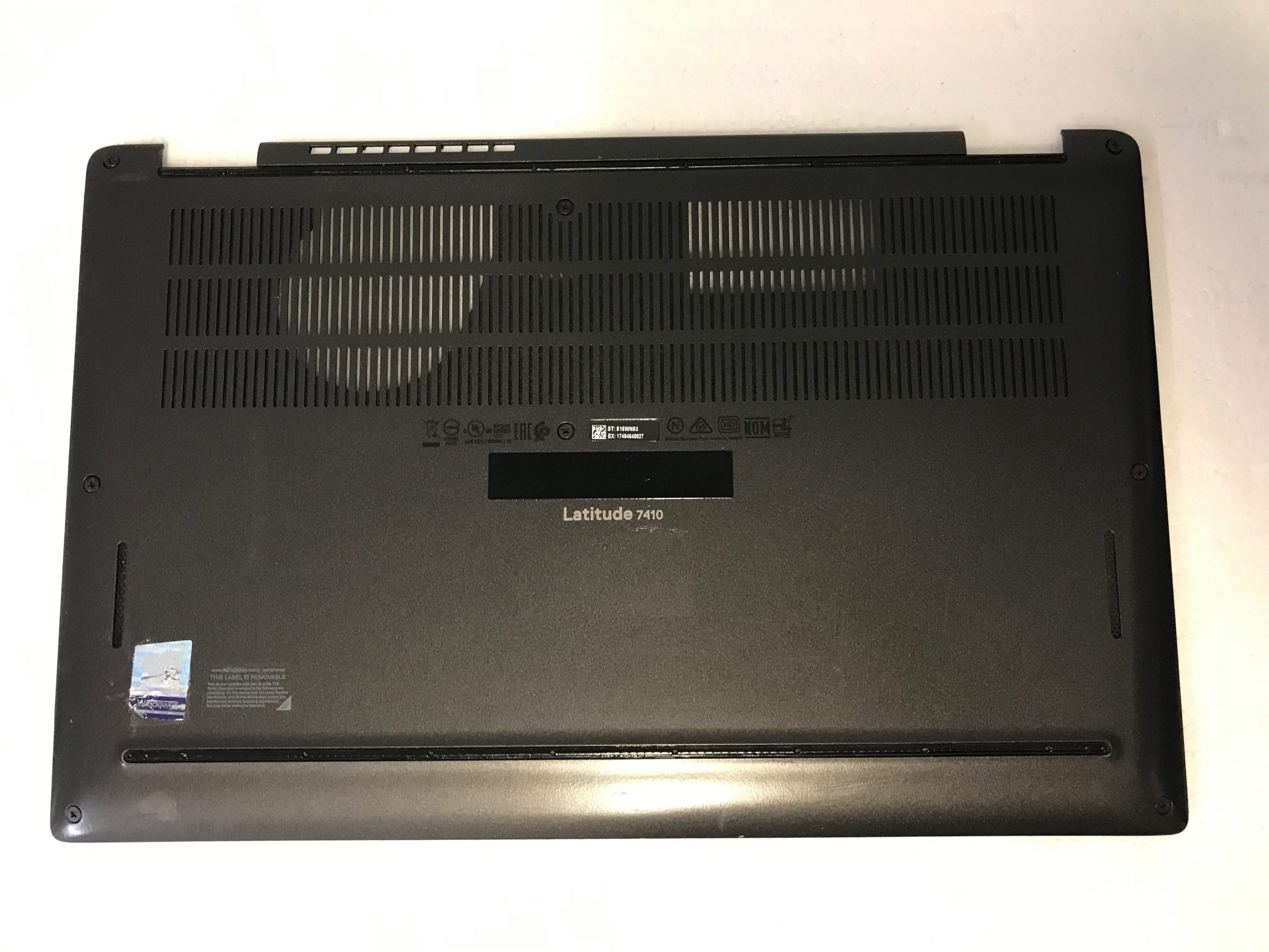 Dell Latitude 7410 bottom base case cover enclosure V987T product photo 1