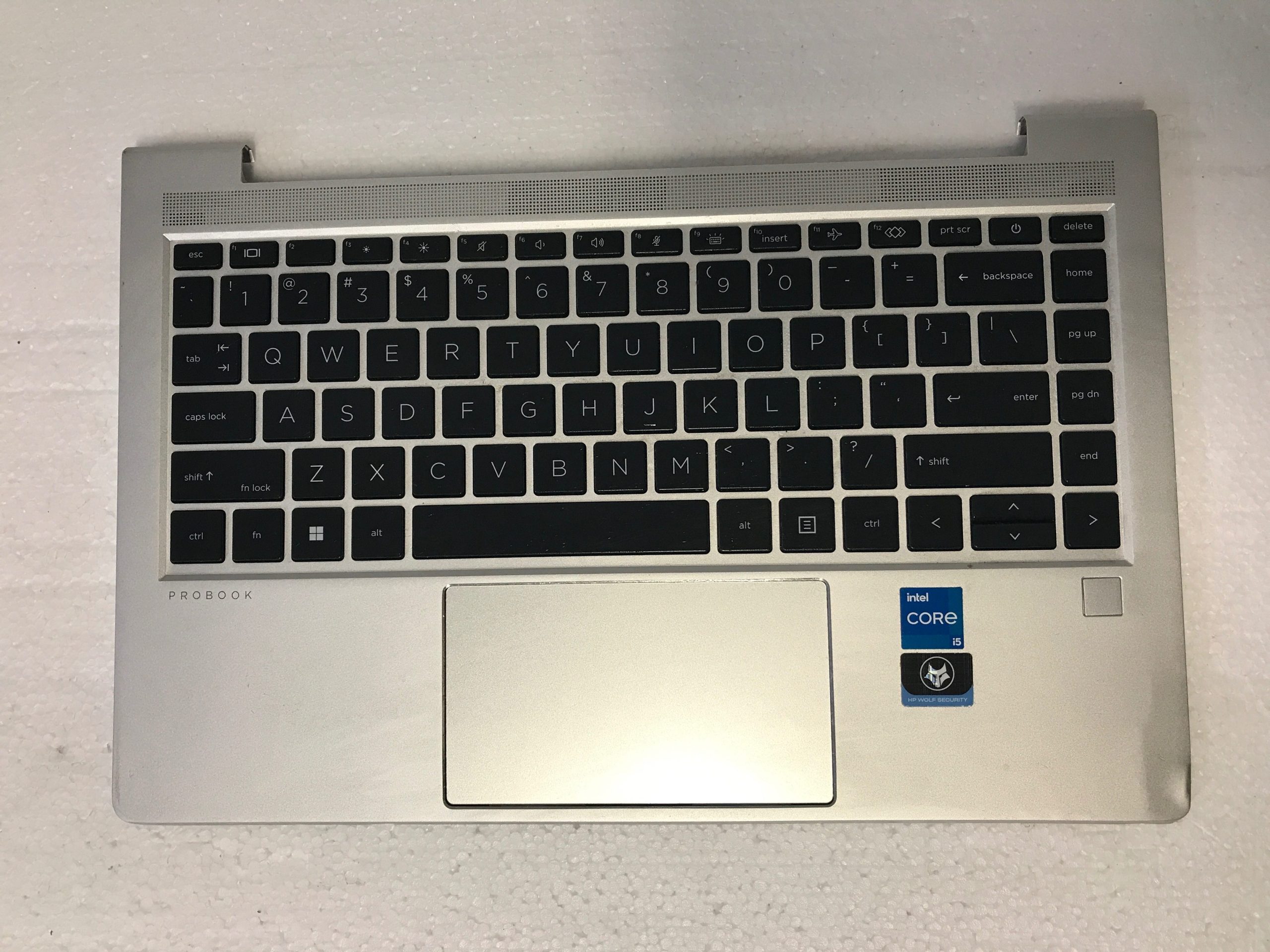 HP ProBook 440 G8 Palmrest Keyboard Touchpad M78956-001 No Fingerprint Read product photo 1