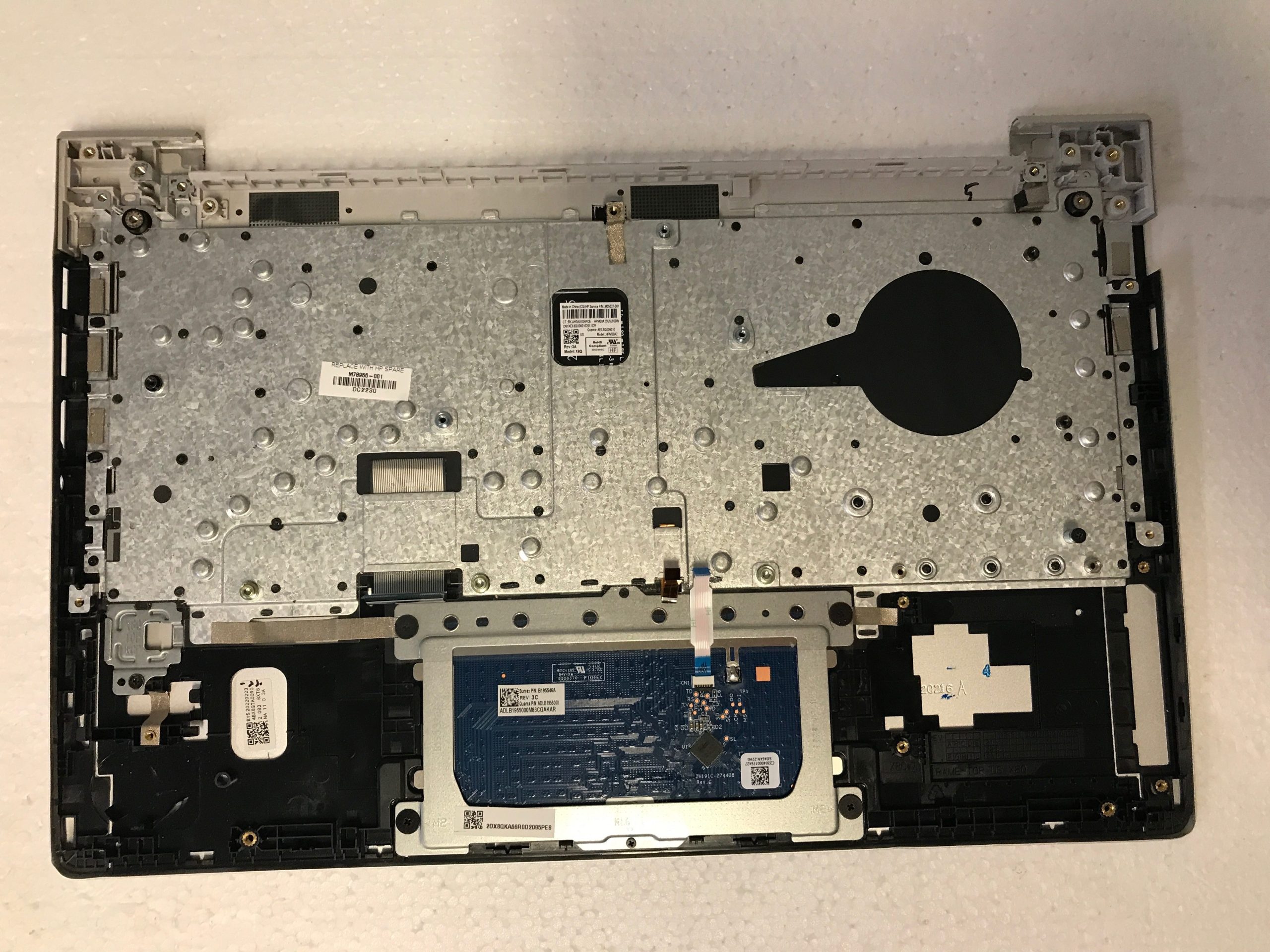 HP ProBook 440 G8 Palmrest Keyboard Touchpad M78956-001 No Fingerprint Read product photo 2