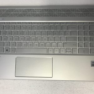 HP Pavilion 15-cs3019nr palmrest touch pad keyboard L24753-001 product photo 1