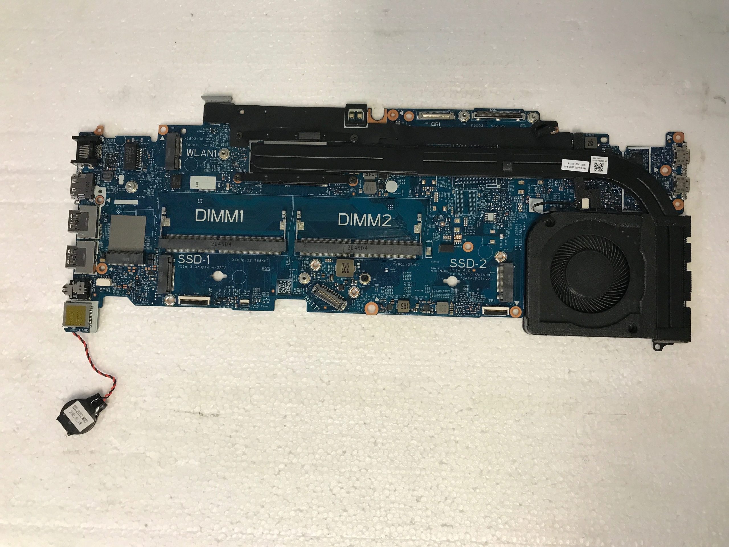 Dell Latitude 5520 Motherboard i5-1145G7 DPC2R product photo 1