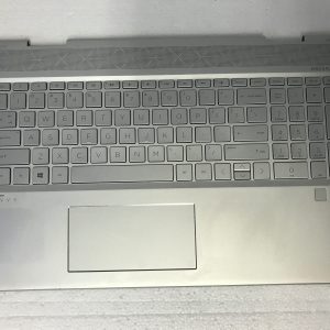 HP Envy 15m-dr1011dx palmrest touch pad keyboard L56975-001 product photo 1
