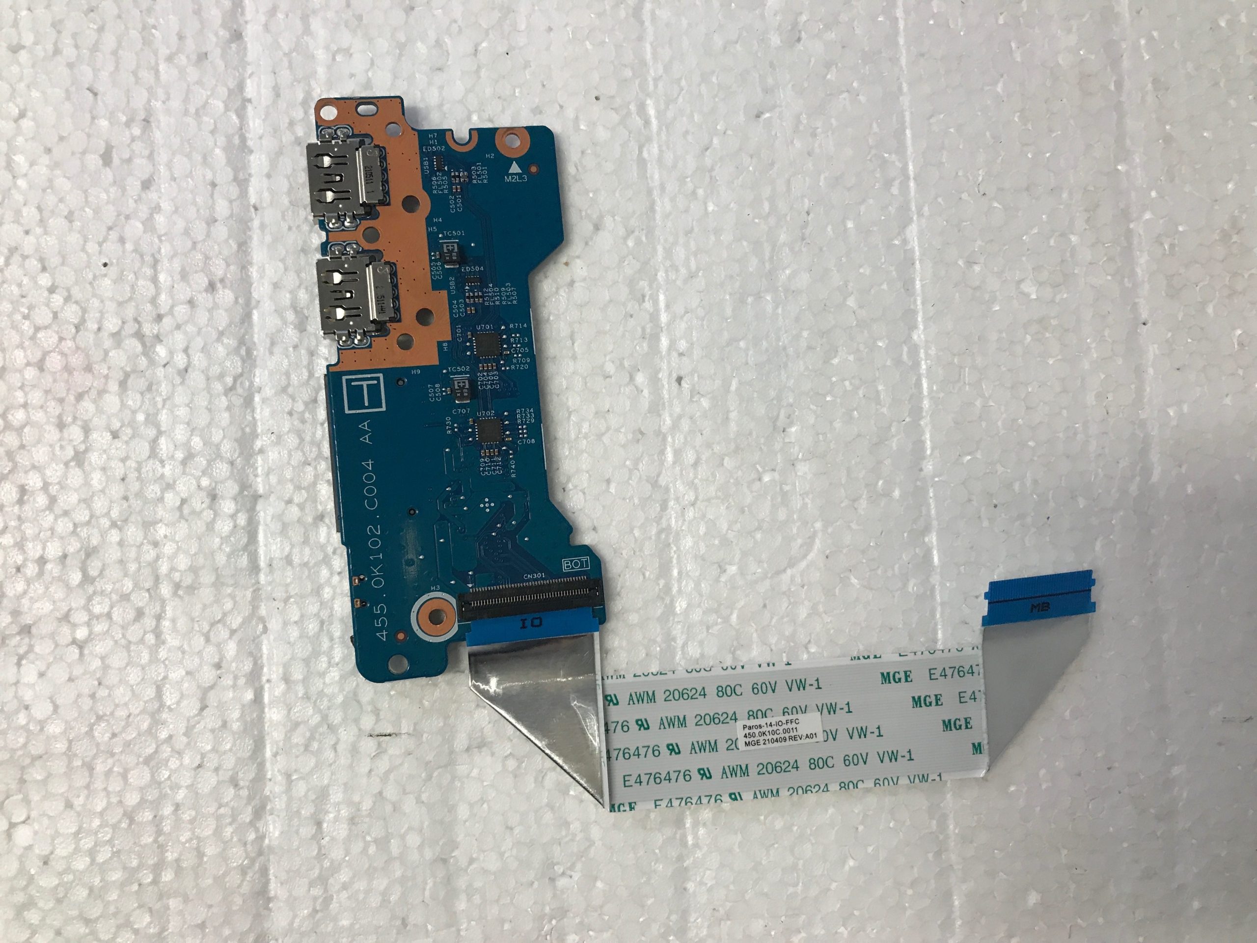 Lenovo IdeaPad Flex 5-14ITL05 USB Port I/O IO Daughter Board 5C50S25167 product photo 1