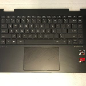HP Envy 15-fh0023dx palmrest touch pad keyboard N47953-001 product photo 1