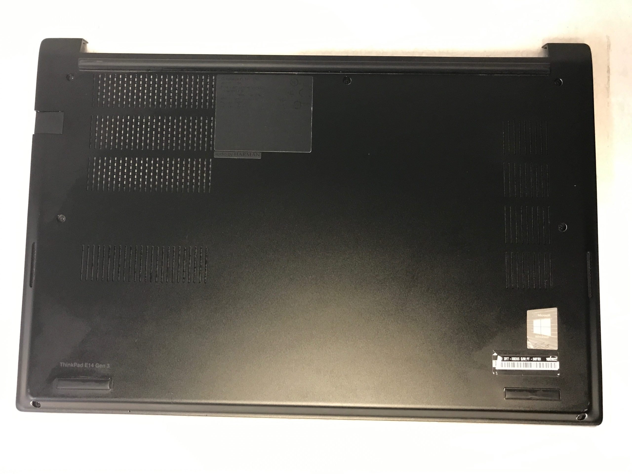 Lenovo ThinkPad E14 Gen 3 bottom base case cover enclosure 5CB0Z69334 product photo 1