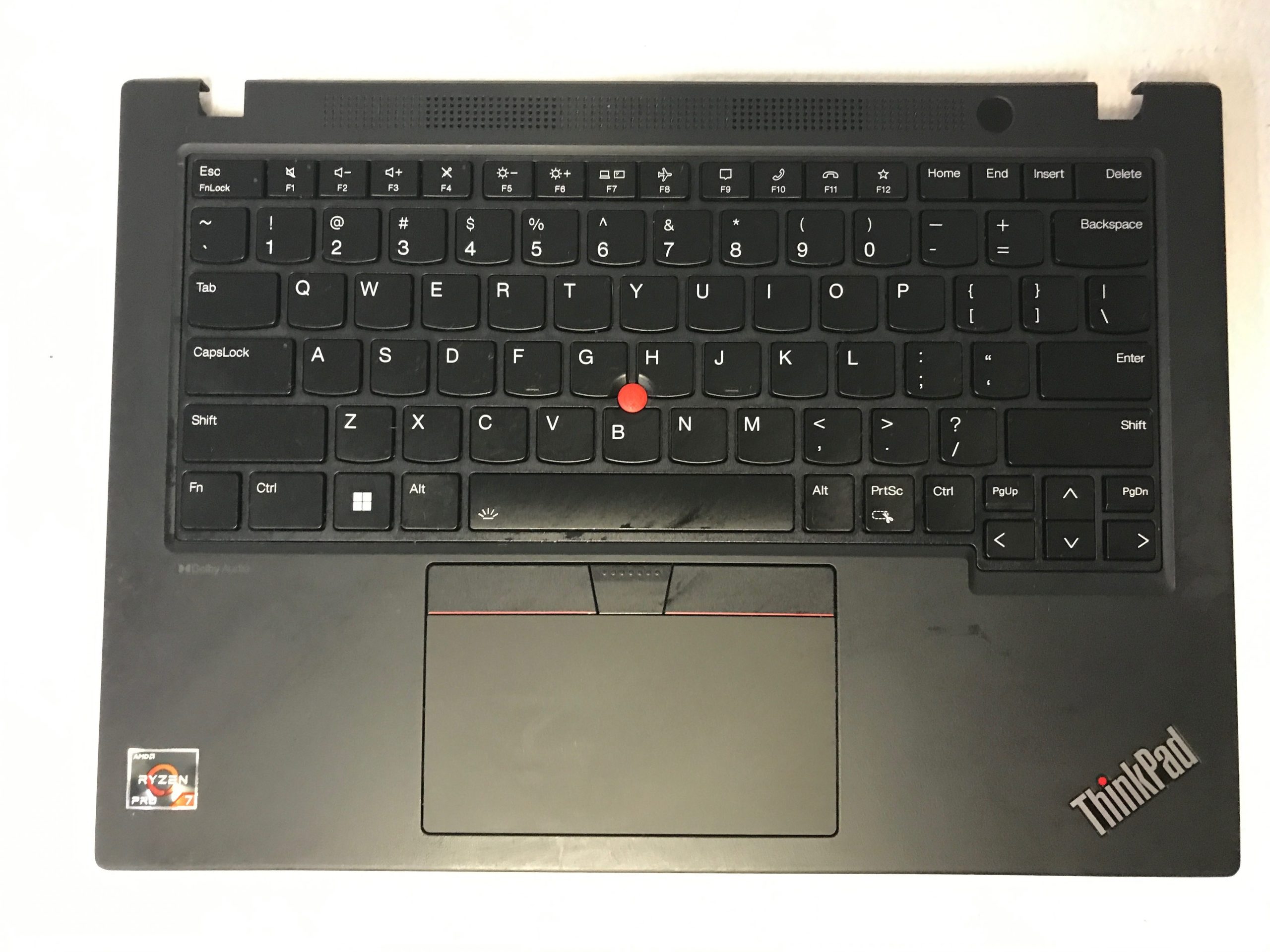 Lenovo ThinkPad T14 Gen 4 palmrest touch pad keyboard 5CB1L57921 product photo 1